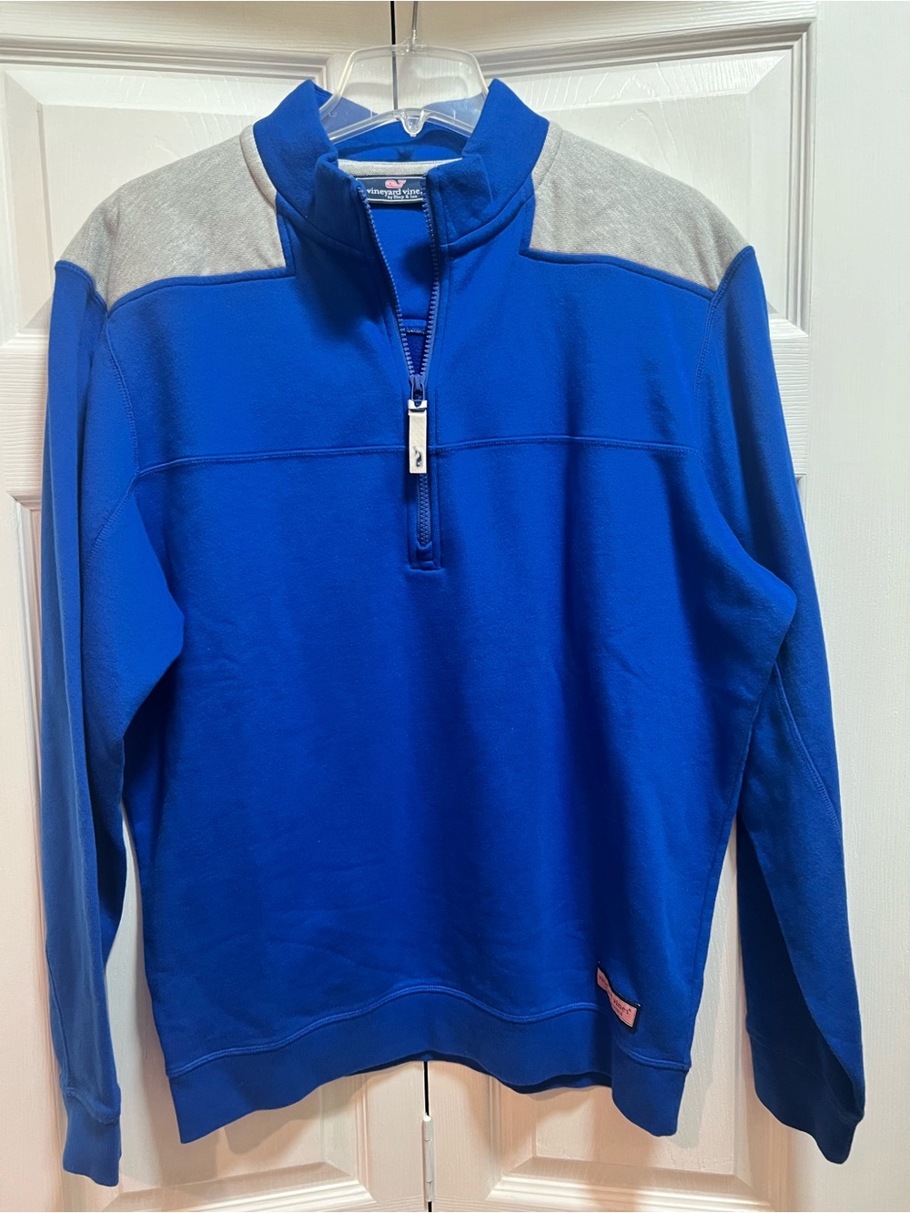 Vineyard Vines Blue Quarter-Zip womens pullover in excellent condition size m